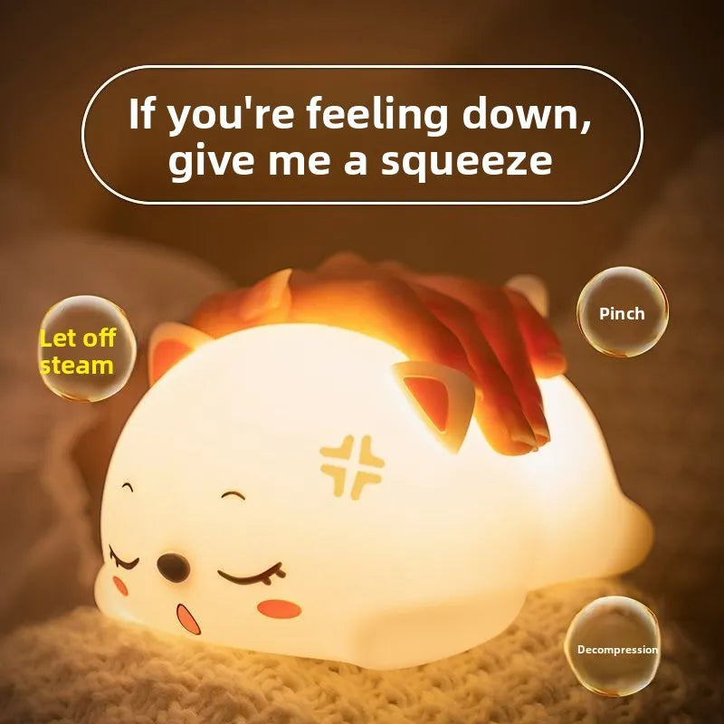 WezzaFamme Animal Shape Rechargeable Night Light