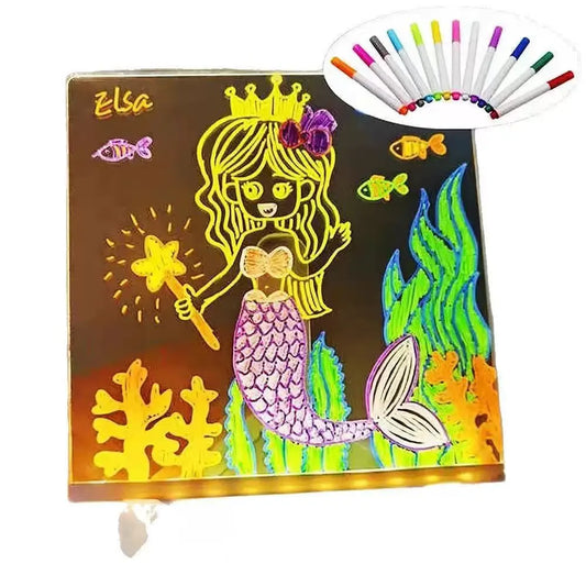 WezzaFamme Luminous Drawing Board for Kids