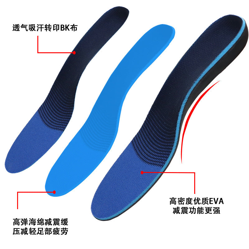 WezzaFamme Orthopedic Insoles for Plantar Fasciitis Relief