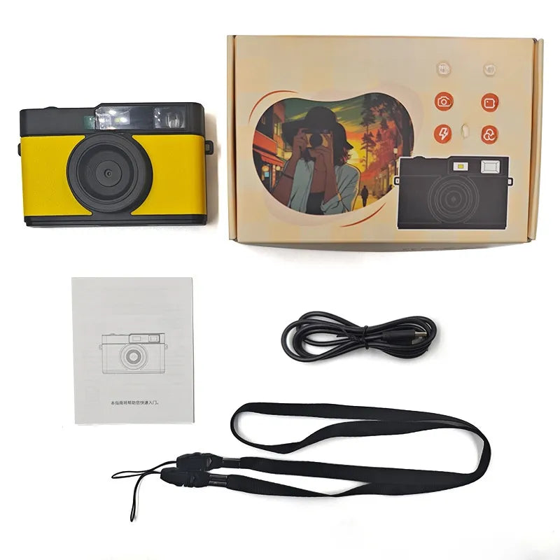 WezzaFamme Retro Digital Camera with HD Filters