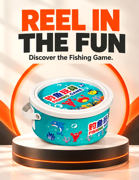 WezzaFamme Wooden Magnetic Fishing Game for Kids - Mobile landing image 1