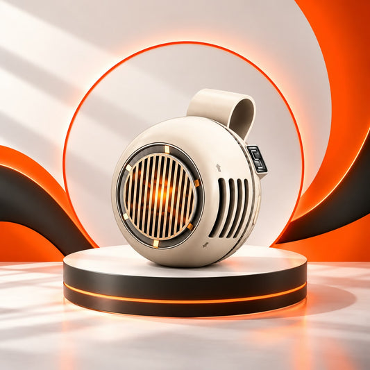 WezzaFamme  Portable USB Rechargeable Bladeless Mini Fan