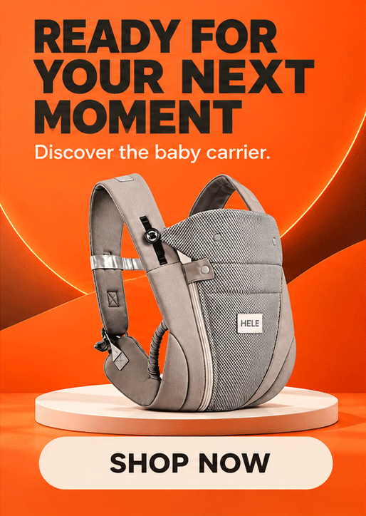 WezzaFamme Lightweight Breathable Baby Carrier - Mobile landing image 3