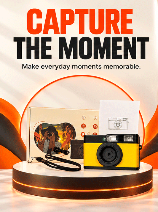 WezzaFamme Retro Digital Camera with HD Filters - Mobile landing image 1