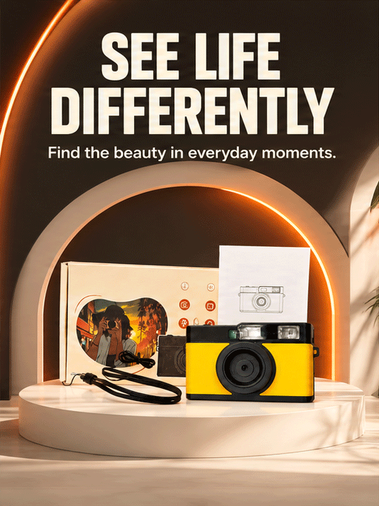 WezzaFamme Retro Digital Camera with HD Filters - Mobile landing image 3