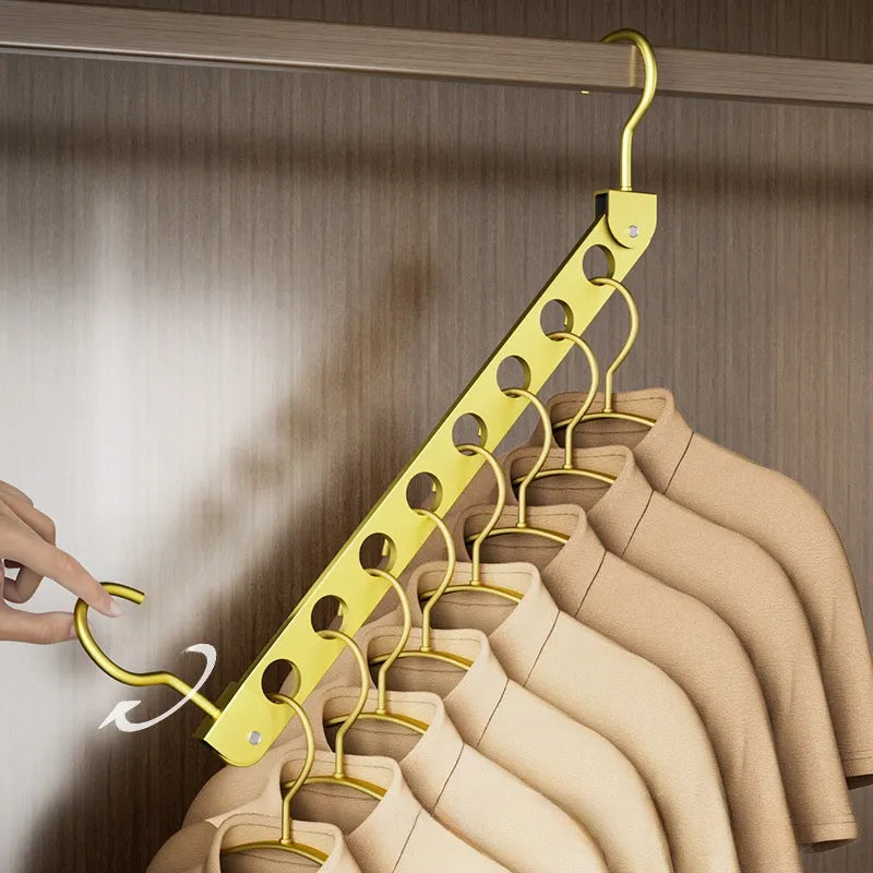 WezzaFamme Aluminum Alloy Folding Pants Hanger