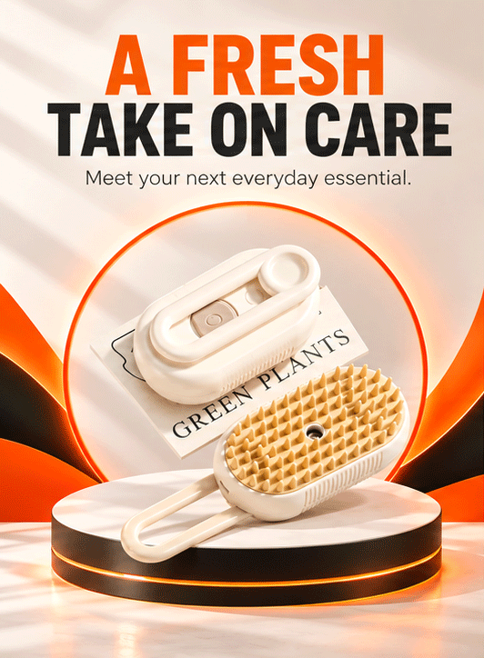 WezzaFamme Pet Spray Massage Comb Cat Steam Comb Hair Comb - Mobile landing image 1