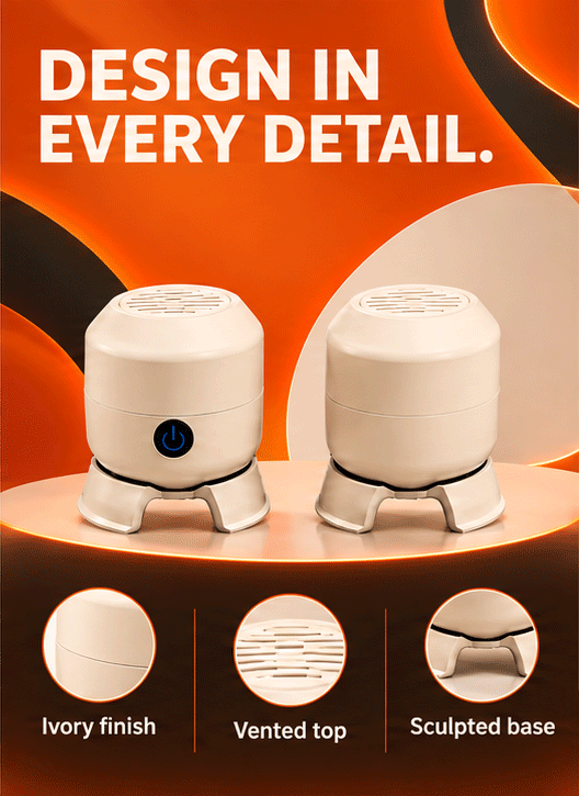 WezzaFamme "Rotating Starry Sky Projection Night Light " - Mobile landing image 2