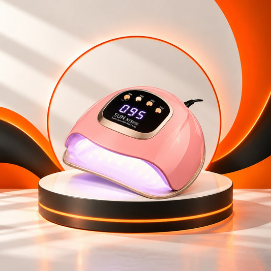 WezzaFamme LED Nail Lamp with Red Light Technology