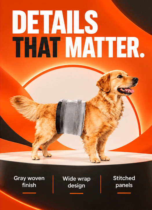 WezzaFamme Pet Dog Rear Leg Injury Recovery Support Harness - Mobile landing image 1