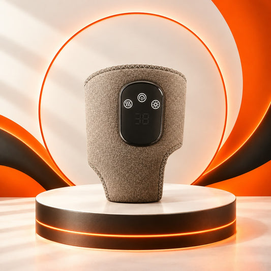 WezzaFamme Electric Heating Ankle Protector with Vibration Massage and Graphene Technology