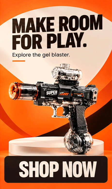 WezzaFamme Electric Water Gun with Light Effect - Mobile landing image 4