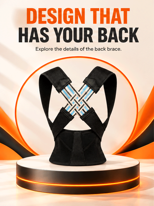 WezzaFamme Posture Corrector for Shoulder and Back Support - Mobile landing image 1