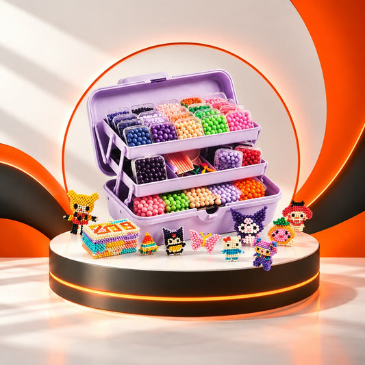 WezzaFamme Luminous Magic Beads DIY Educational Craft