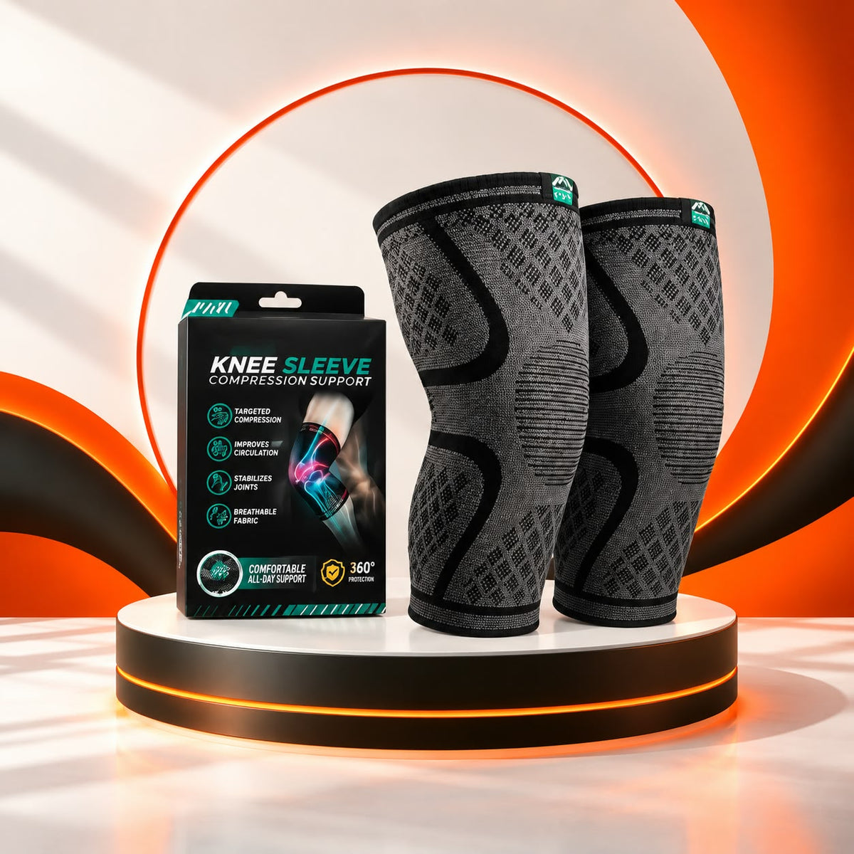 WezzaFamme Knee Compression