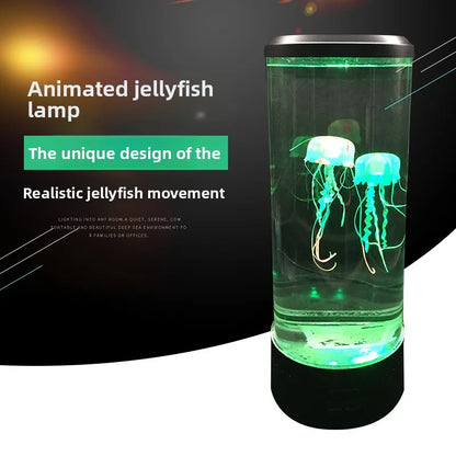 WezzaFamme Remote Control Color Changing Jellyfish USB Night Light