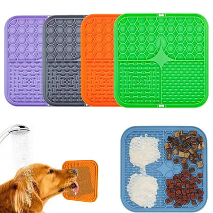 WezzaFamme Silicone Pet Licking Slow Feeder Pad