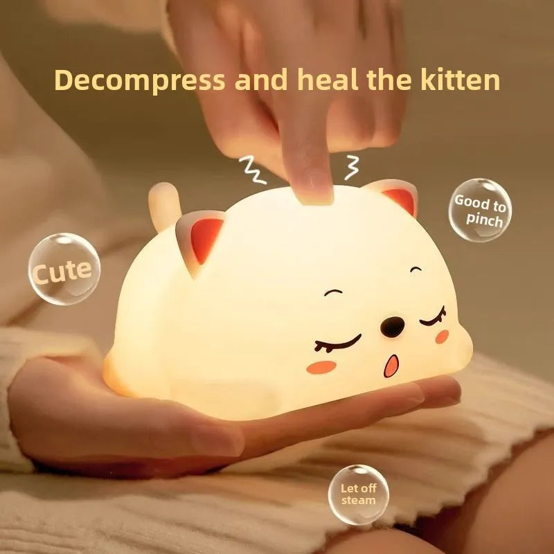 WezzaFamme Animal Shape Rechargeable Night Light