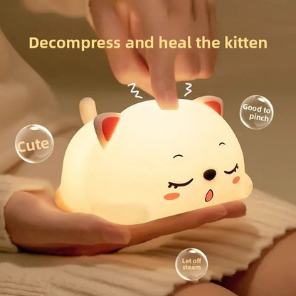 WezzaFamme Animal Shape Rechargeable Night Light