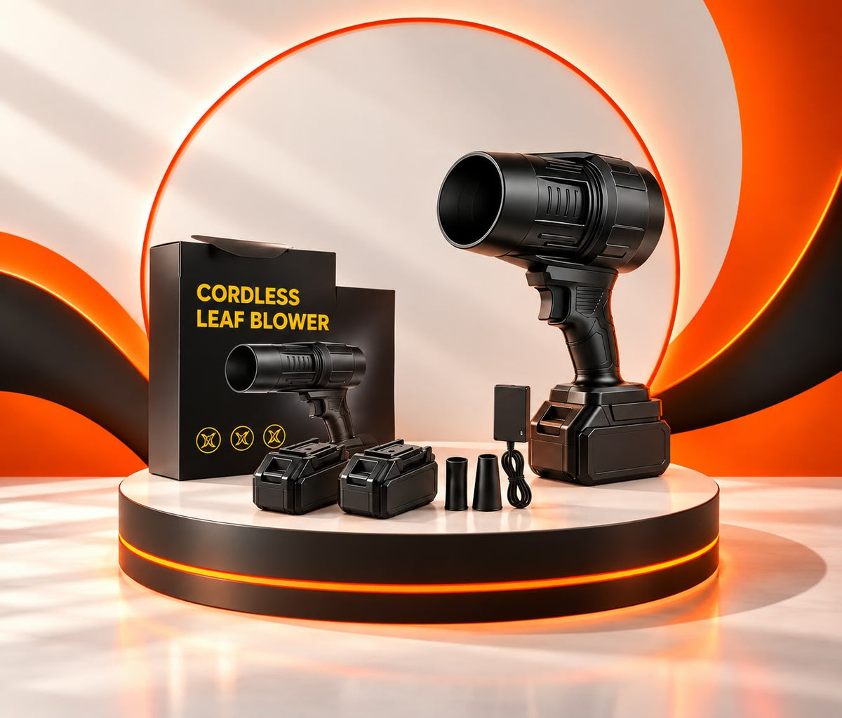 WezzaFamme Cordless Turbo Jet Leaf Blower