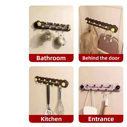 WezzaFamme Rotating Suction Cup Hooks with Adhesive Backing