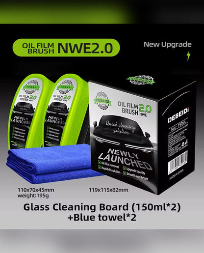 WezzaFamme ClearVision™ Glass Oil Film Remove