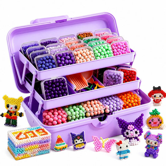 WezzaFamme Luminous Magic Beads DIY Educational Craft