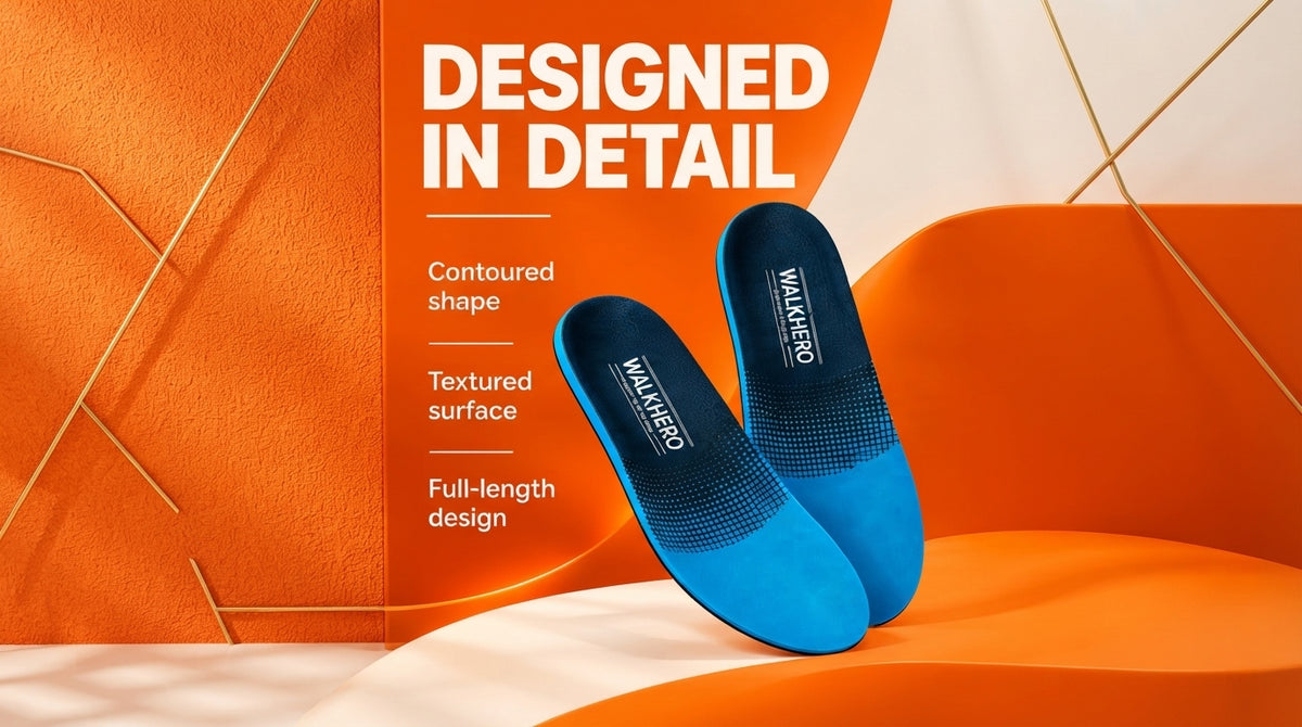 WezzaFamme Orthopedic Insoles for Plantar Fasciitis Relief - Desktop landing image 2
