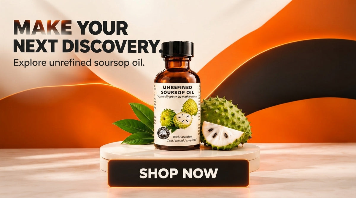 WezzaFamme Best Nature's Cosmetics Organic Soursop Oil - Desktop landing image 1