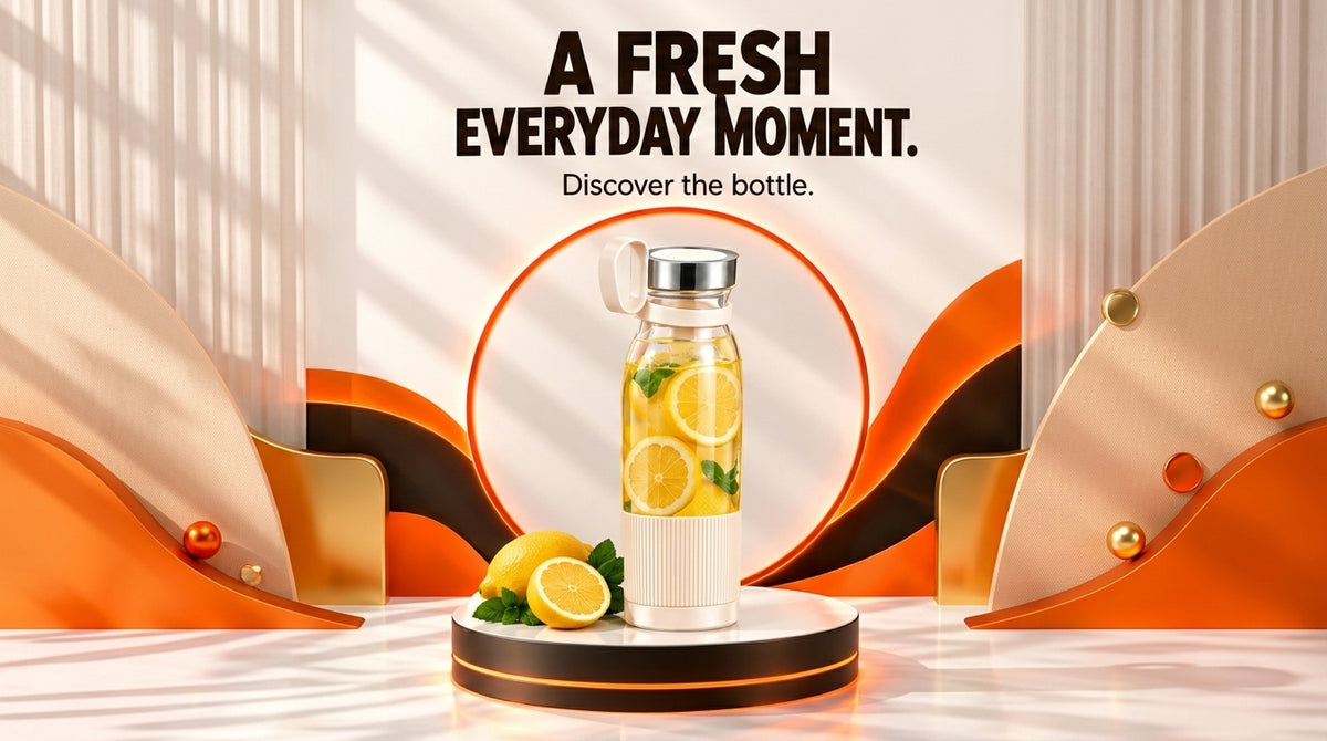 WezzaFamme Mini USB Rechargeable Portable Juicer Cup - Desktop landing image 3