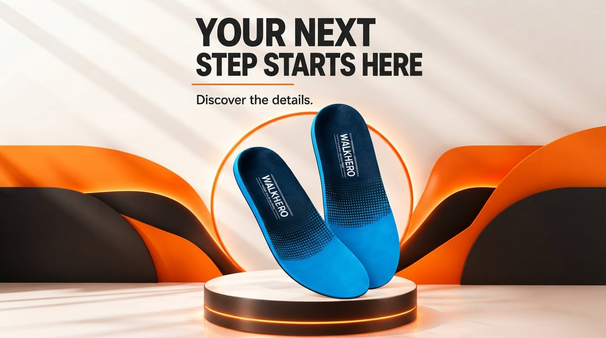 WezzaFamme Orthopedic Insoles for Plantar Fasciitis Relief - Desktop landing image 4
