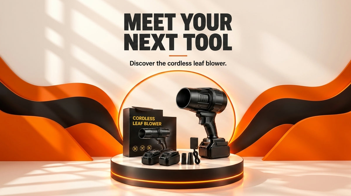 WezzaFamme Cordless Turbo Jet Leaf Blower - Desktop landing image 4
