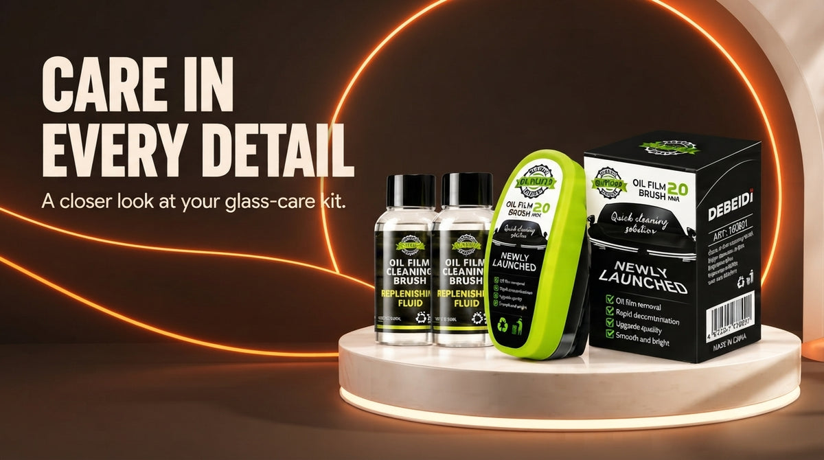 WezzaFamme ClearVision™ Glass Oil Film Remove - Desktop landing image 3