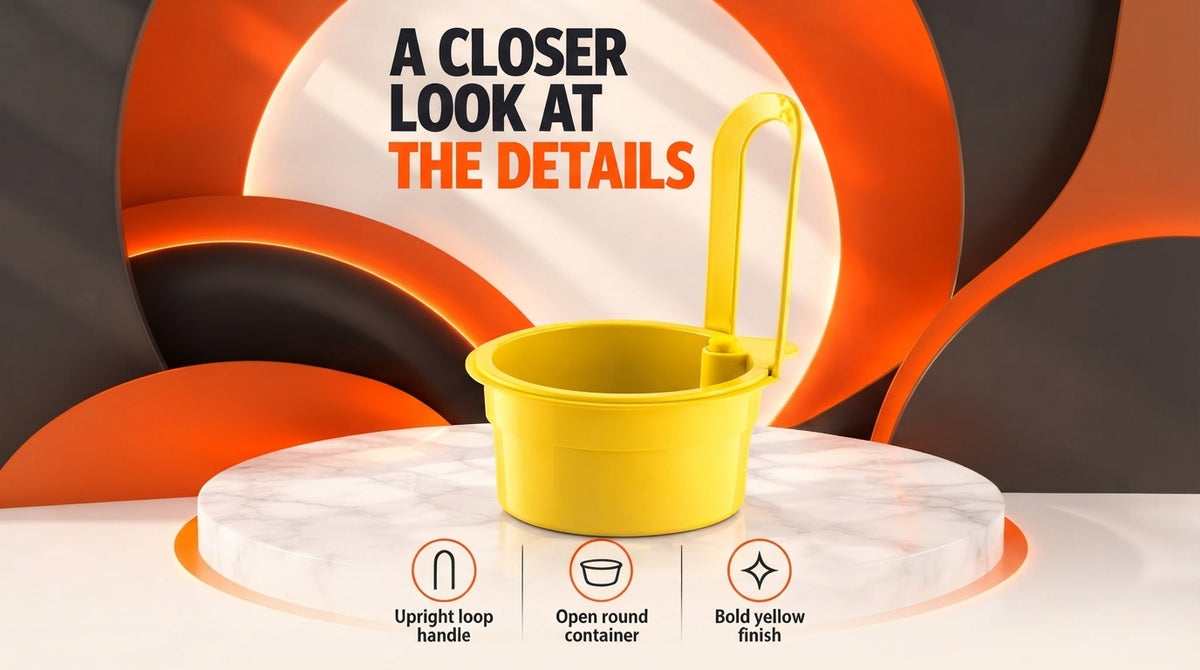 WezzaFamme Hanging Sink Drain Basket for Kitchen Use - Desktop landing image 3