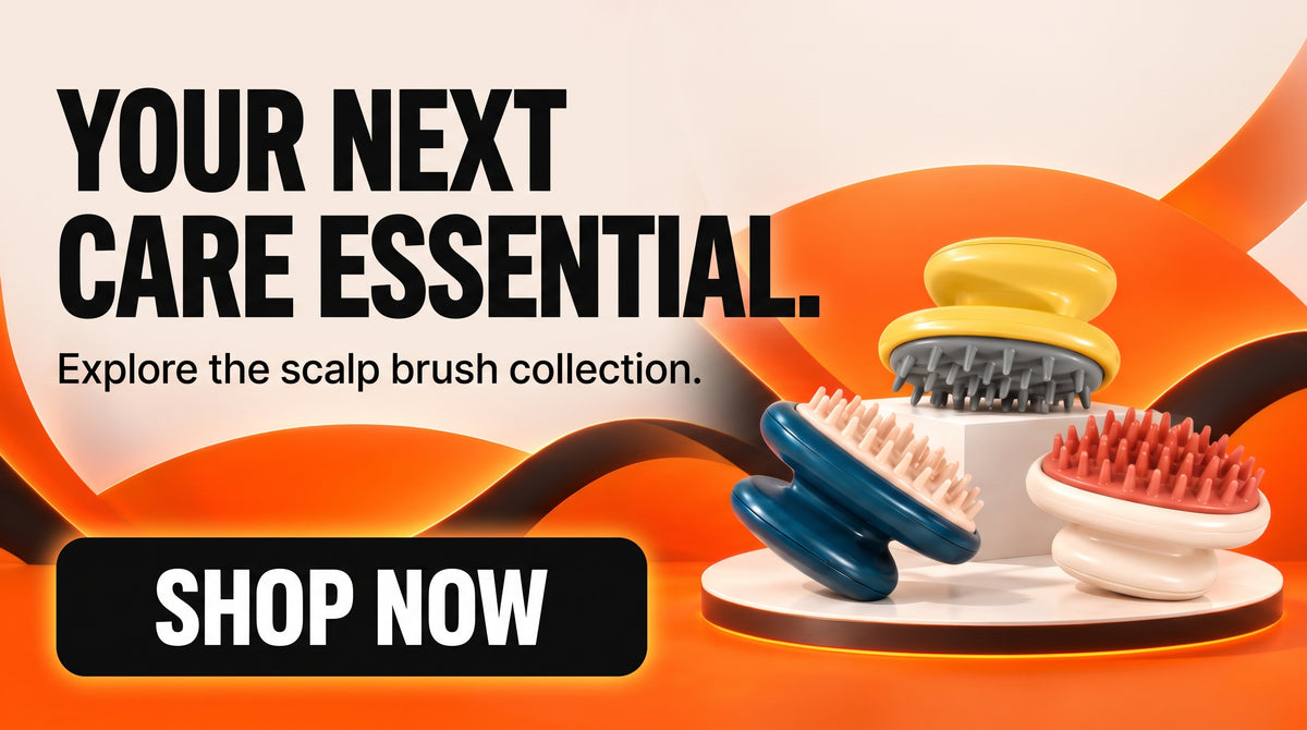 WezzaFamme Hair-washing brush and shampoo comb - Desktop landing image 2