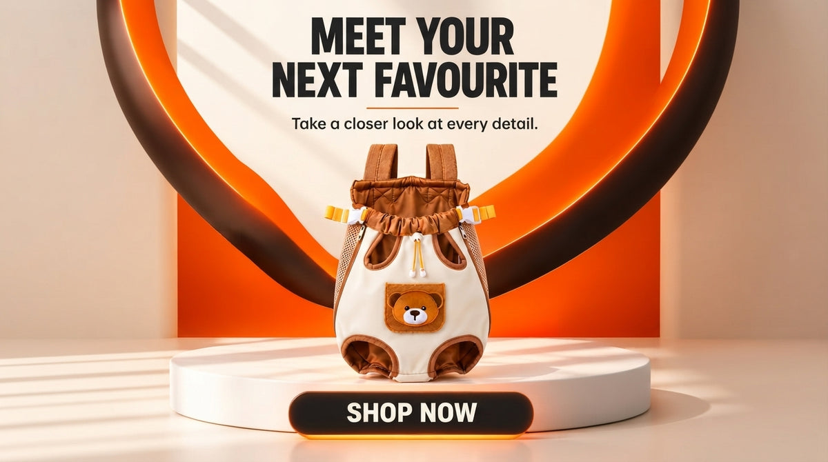 WezzaFamme pet Carrier Backpack for Small Dogs - Desktop landing image 4