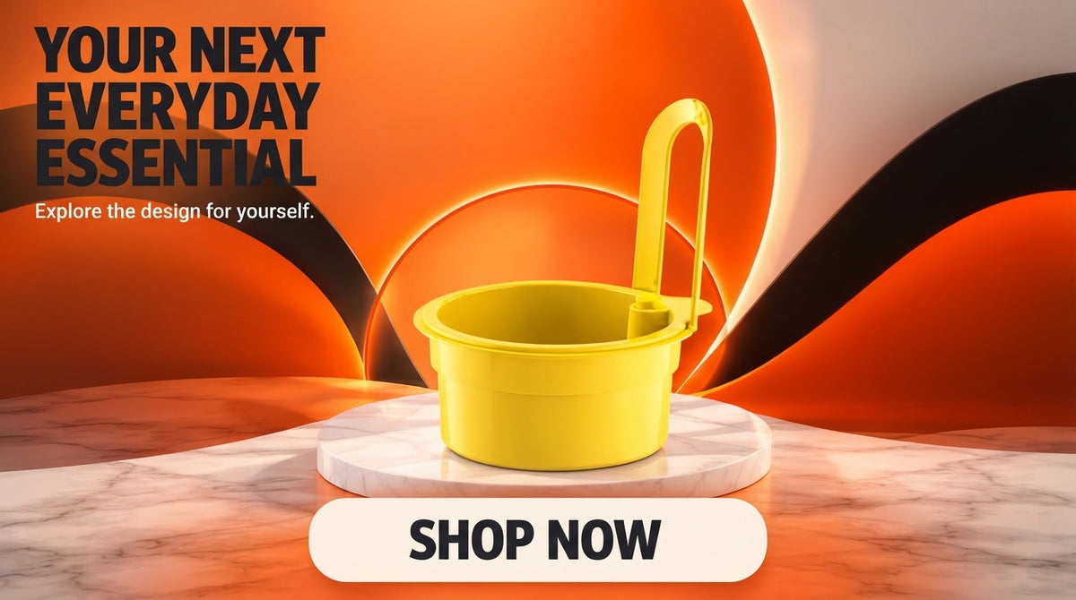 WezzaFamme Hanging Sink Drain Basket for Kitchen Use - Desktop landing image 4