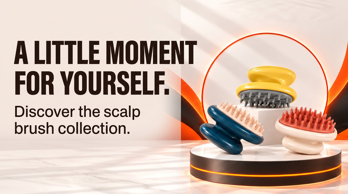 WezzaFamme Hair-washing brush and shampoo comb - Desktop landing image 4