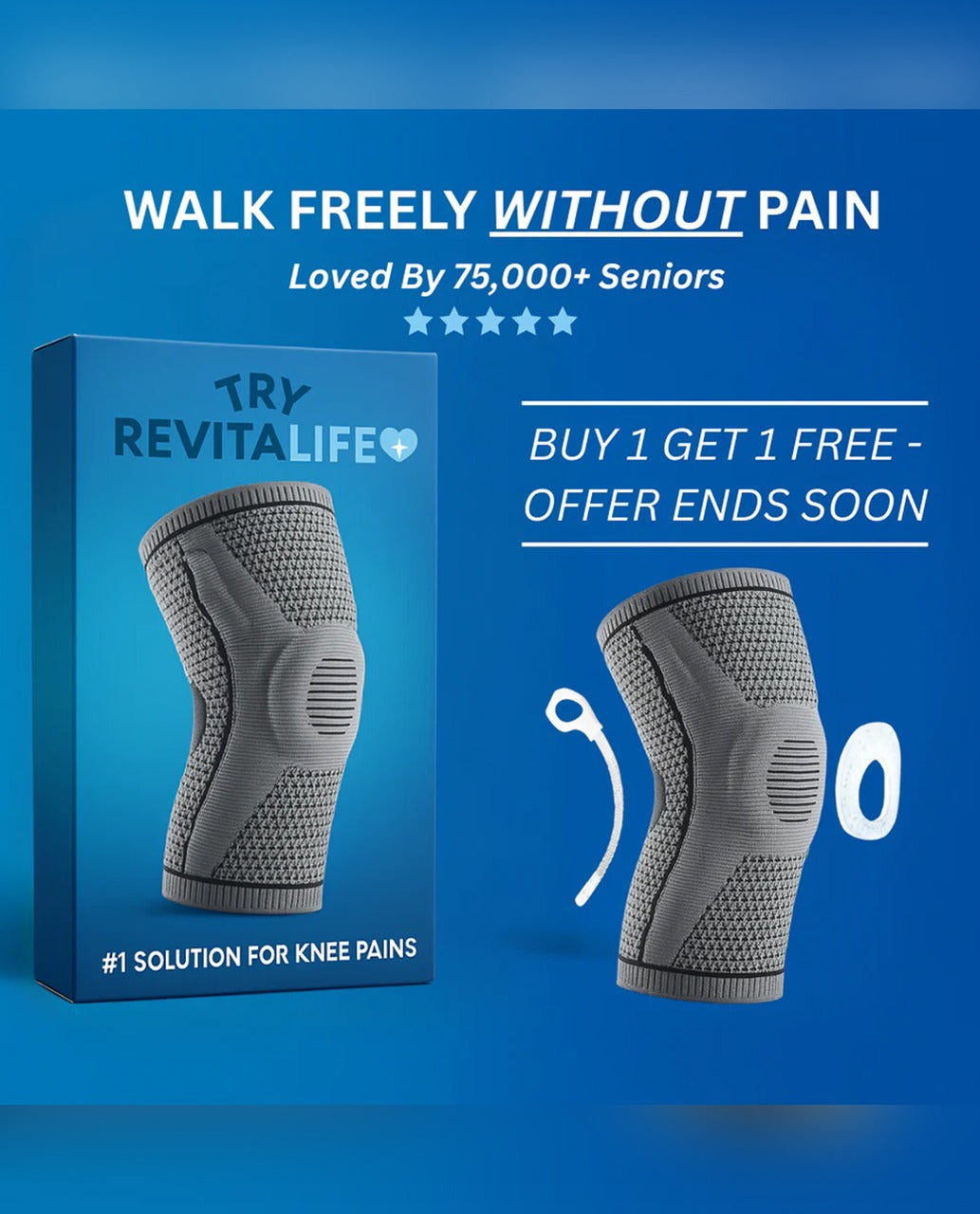 WezzaFamme Knee Compression