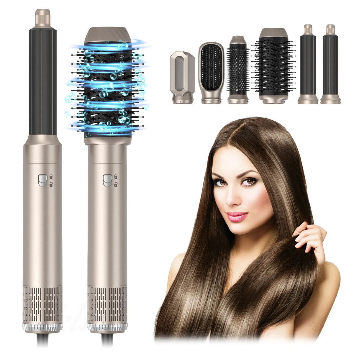 WezzaFamme Professional Hair Dryer with Negative Ion Technology