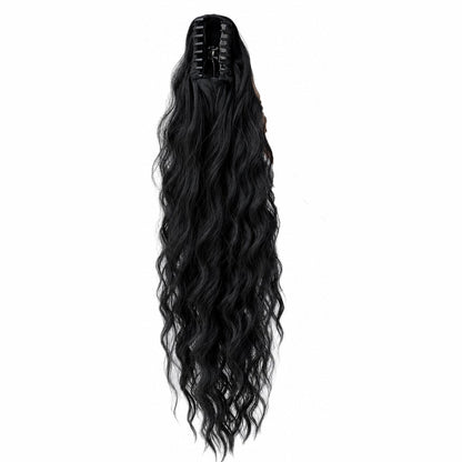 WezzaFamme Synthetic Hair Ponytail with Claw Clip
