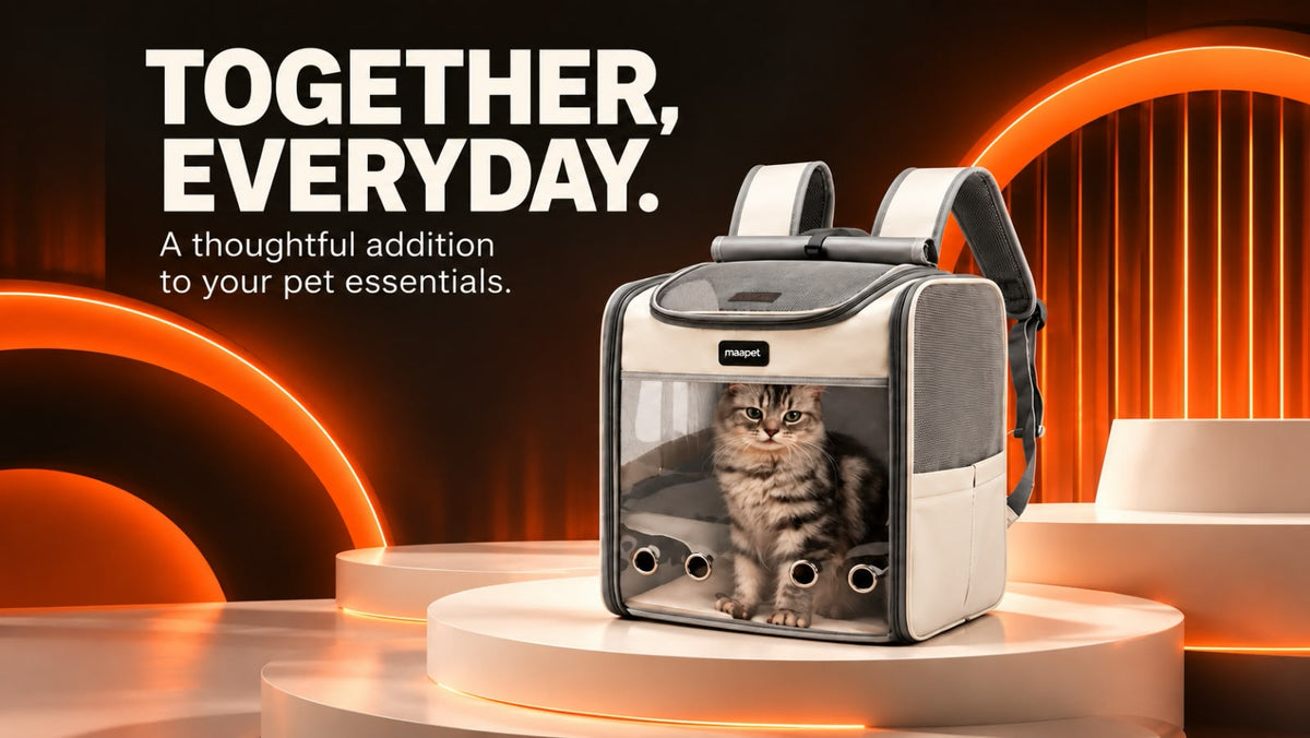 Portable Backpack Pet Bag - Desktop landing image 2