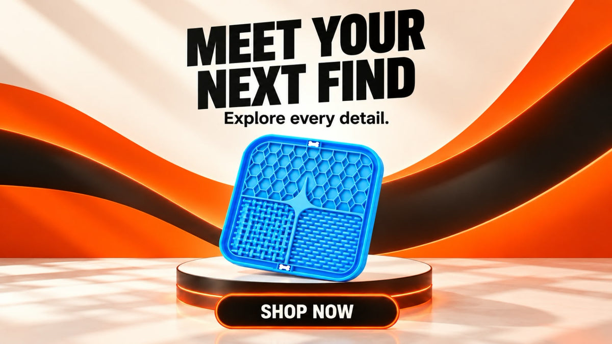 WezzaFamme Silicone Pet Licking Slow Feeder Pad - Desktop landing image 3