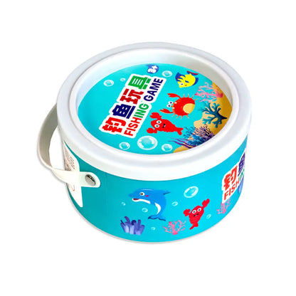WezzaFamme Wooden Magnetic Fishing Game for Kids