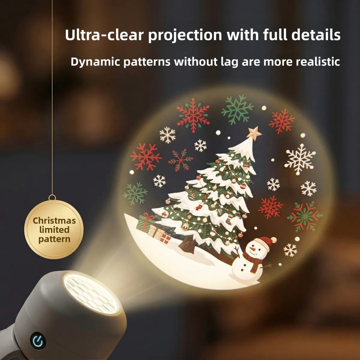 WezzaFamme "Rotating Starry Sky Projection Night Light "