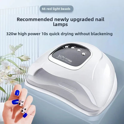 WezzaFamme LED Nail Lamp with Red Light Technology