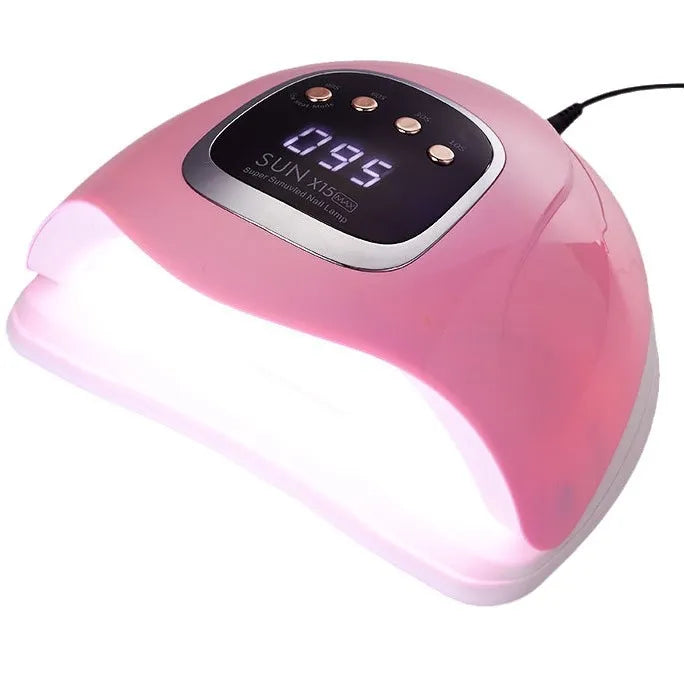 WezzaFamme LED Nail Lamp with Red Light Technology