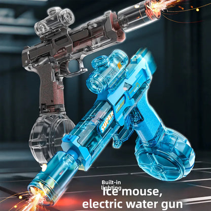 WezzaFamme Electric Water Gun with Light Effect