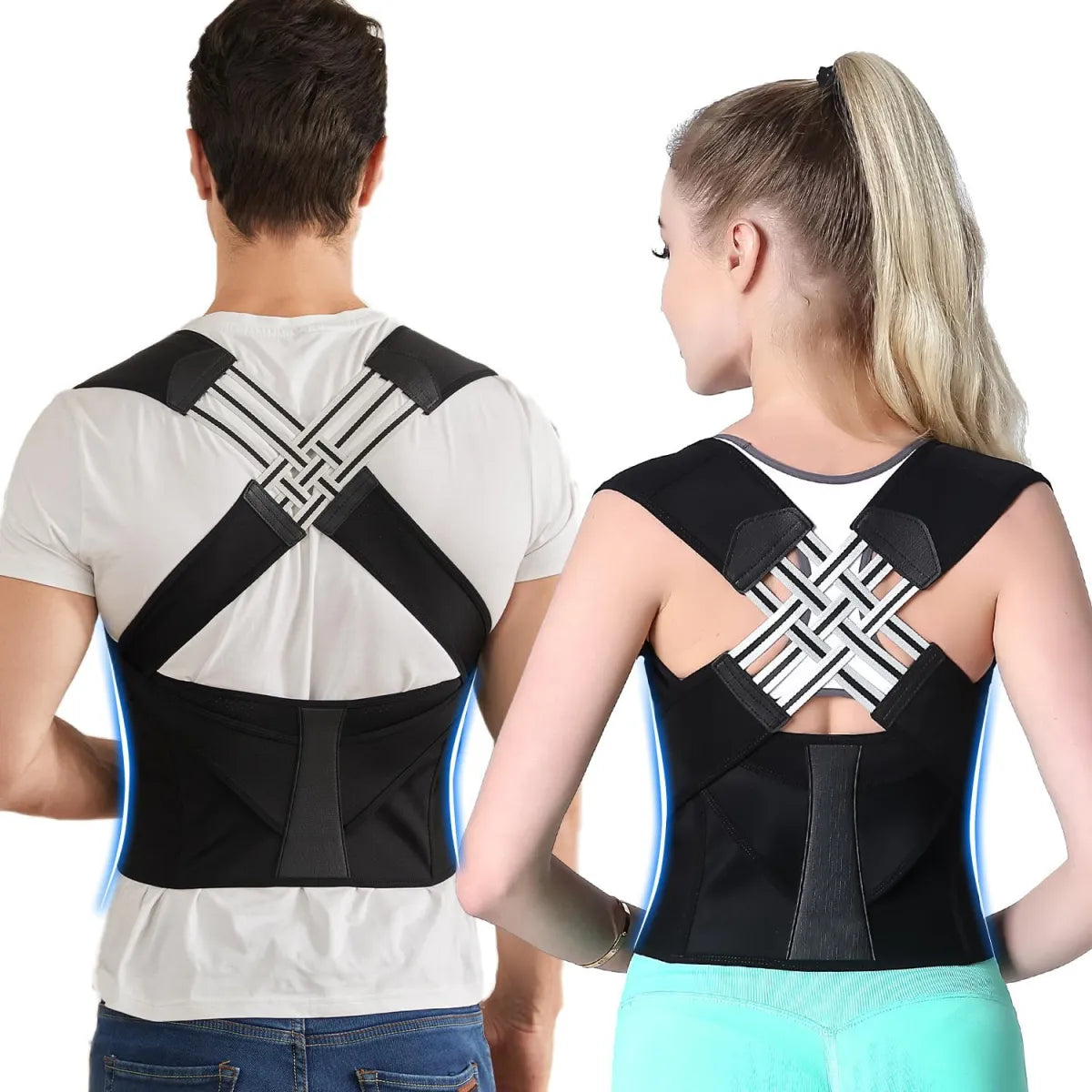 WezzaFamme Posture Corrector for Shoulder and Back Support