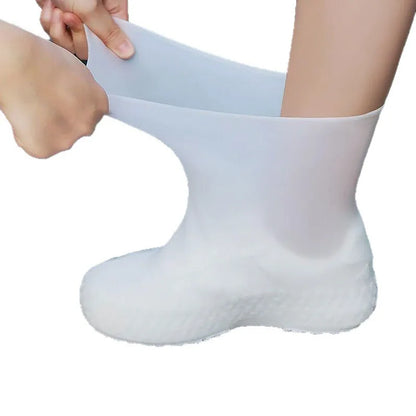 WezzaFamme Waterproof Non-Slip PVC Shoe Covers